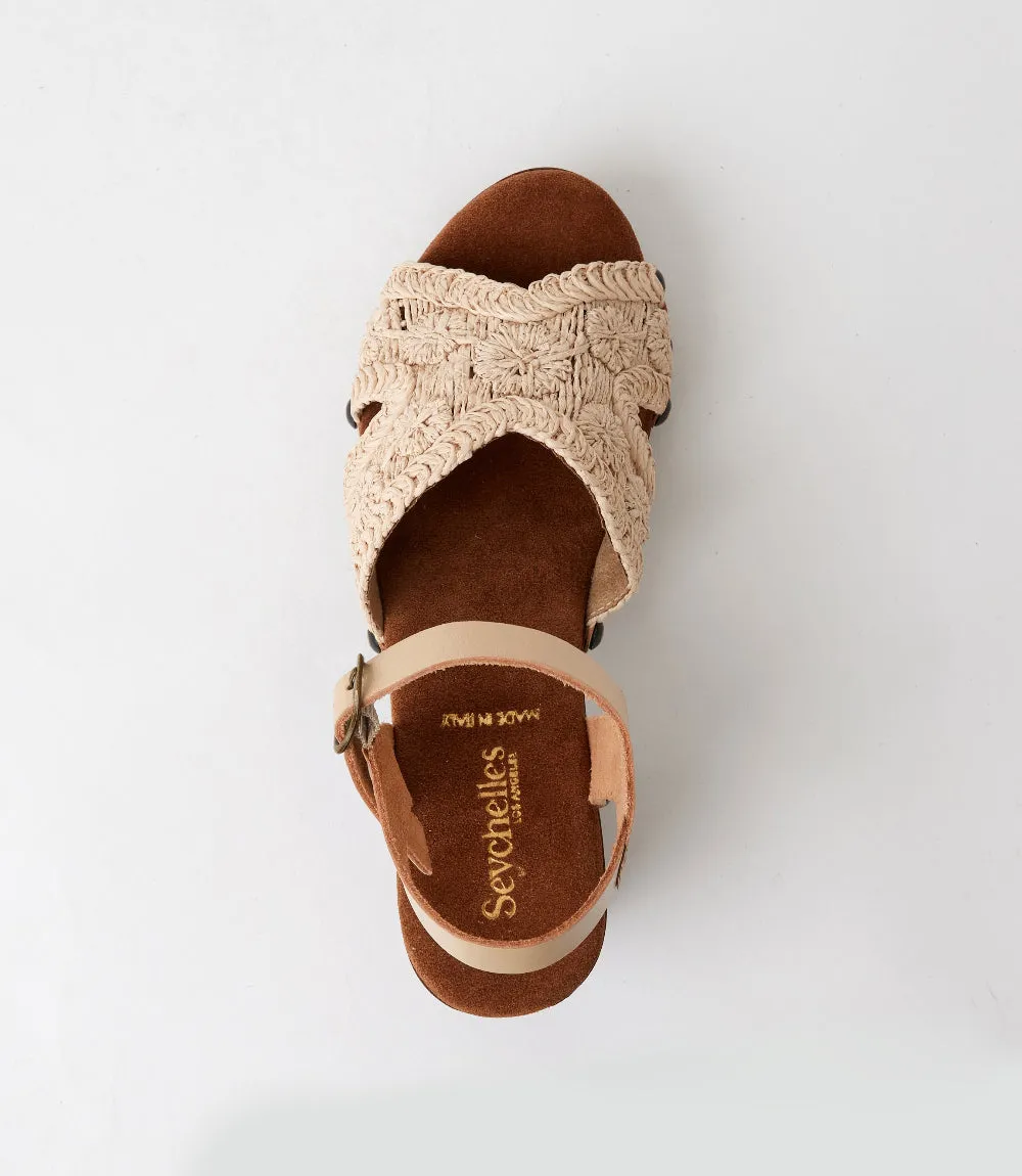 Seychelles Ravenna Woven Platform Sandals sold by Karen Kane product image thumbnail 4