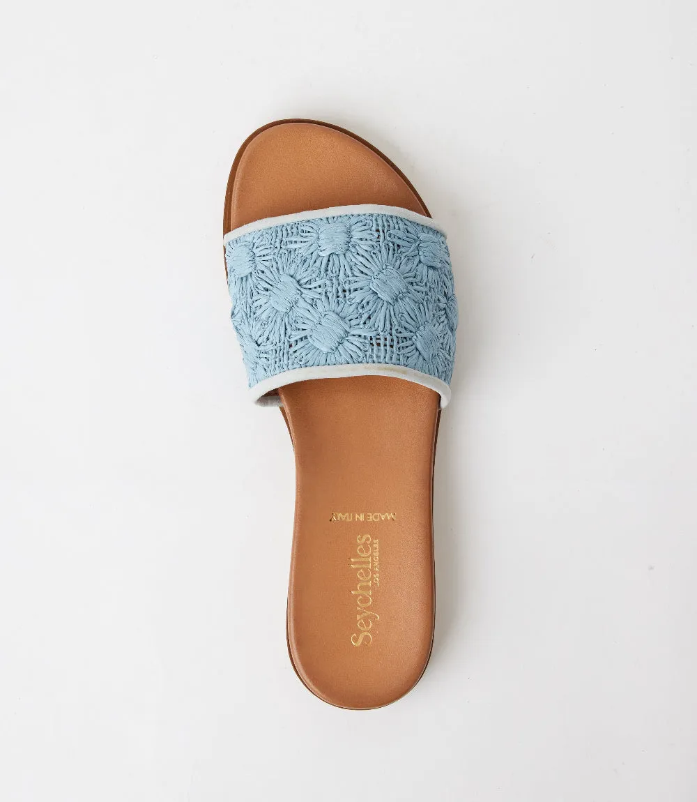 Seychelles Dakota Flower Raffia Slides sold by Karen Kane product image thumbnail 4