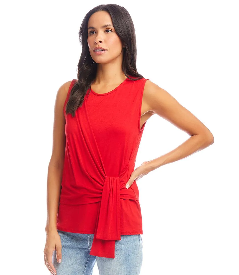 Side Drape Top sold by Karen Kane product image thumbnail 4