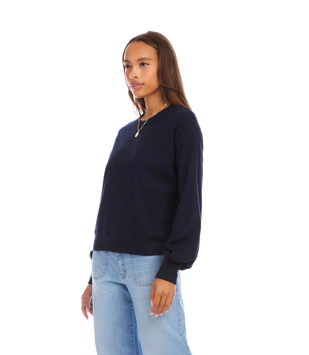 Long Sleeve Ribbed Top sold by Karen Kane product image thumbnail 3