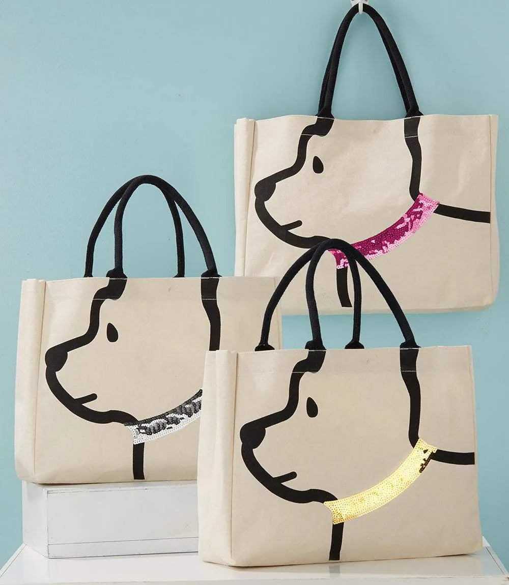 Dog Tote Bag sold by Karen Kane product image thumbnail 4