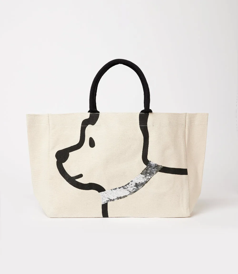 Dog Tote Bag sold by Karen Kane