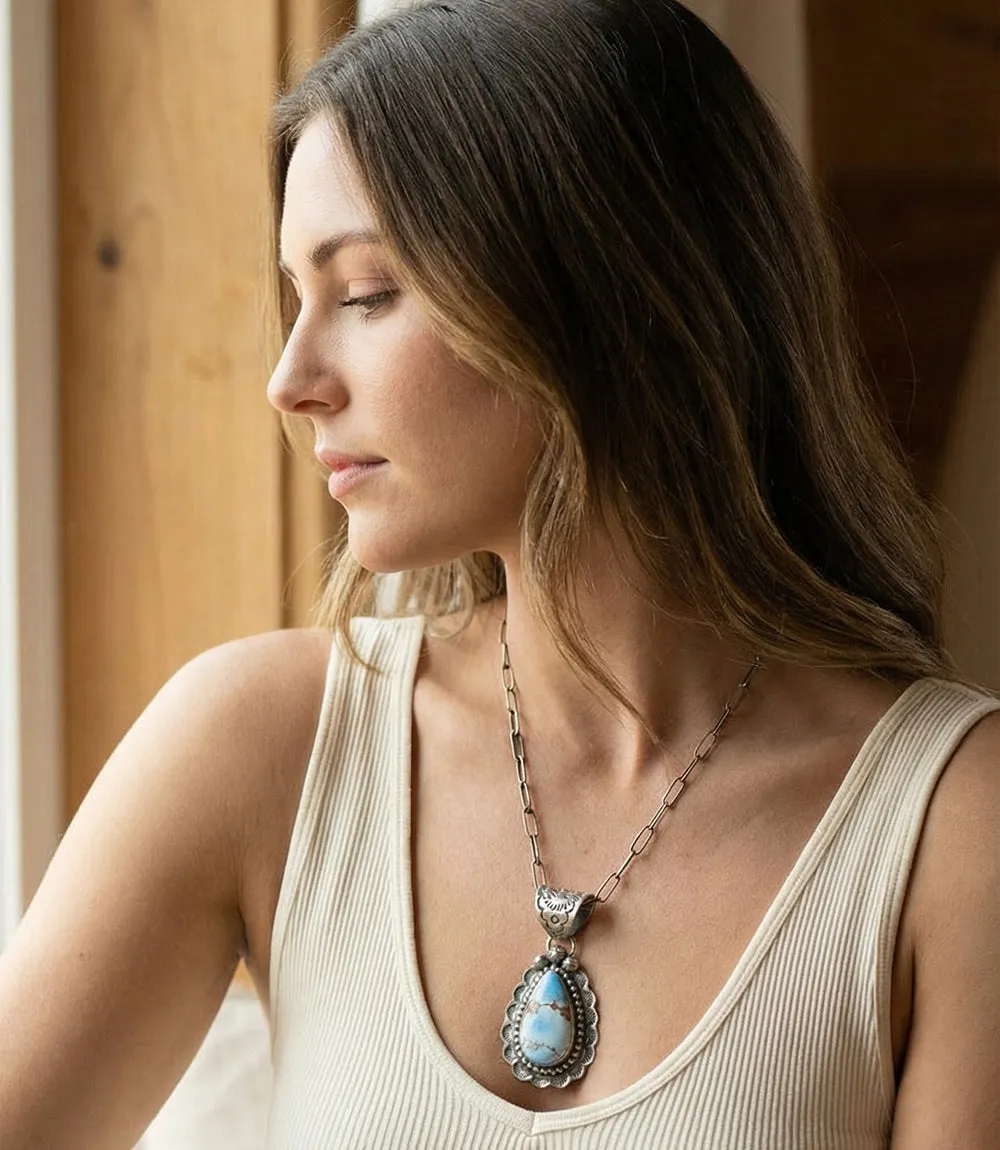 Golden Hill Turquoise Necklace sold by Karen Kane