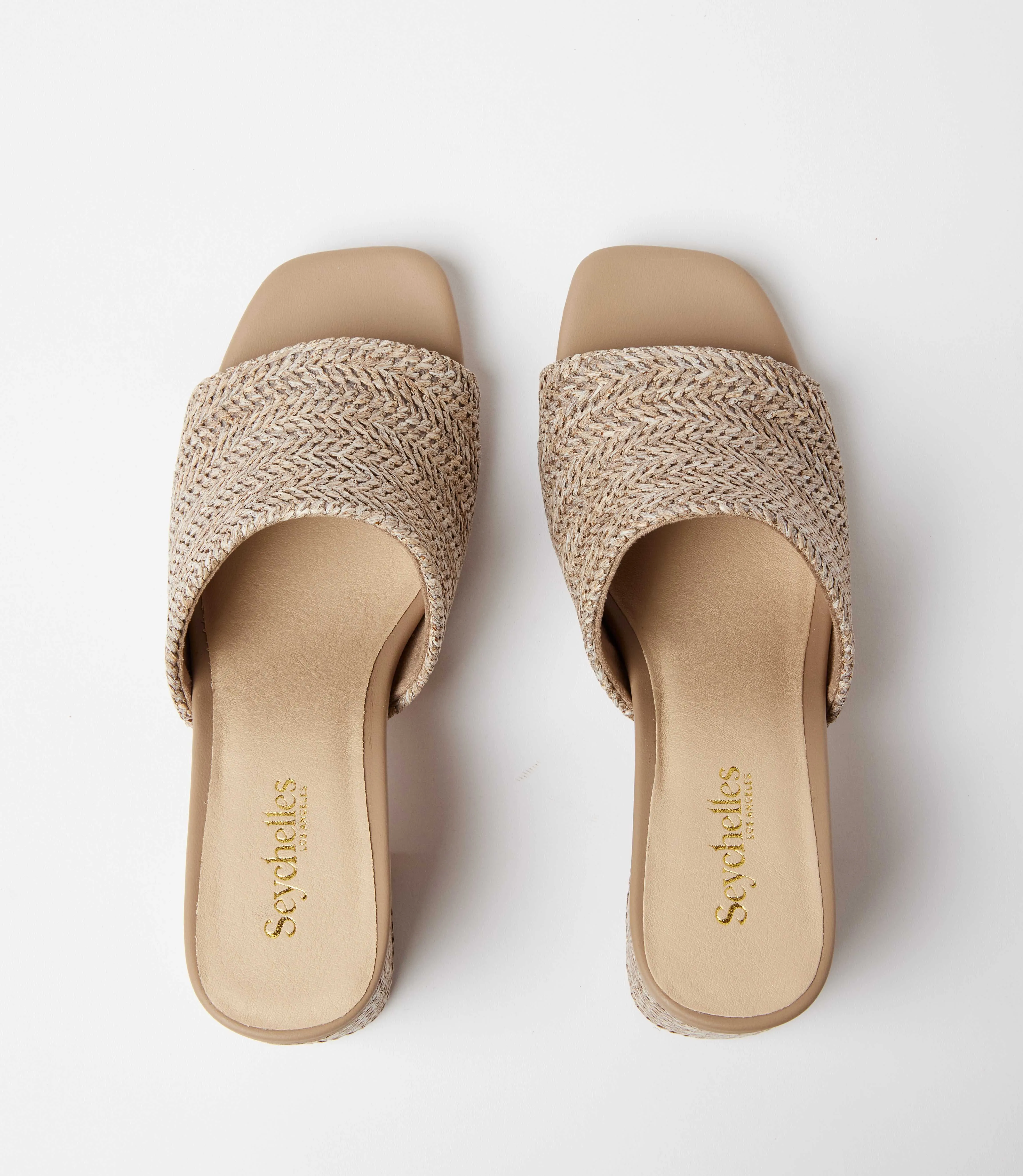 Seychelles Adapt Raffia High Heel Sandals sold by Karen Kane product image thumbnail 5