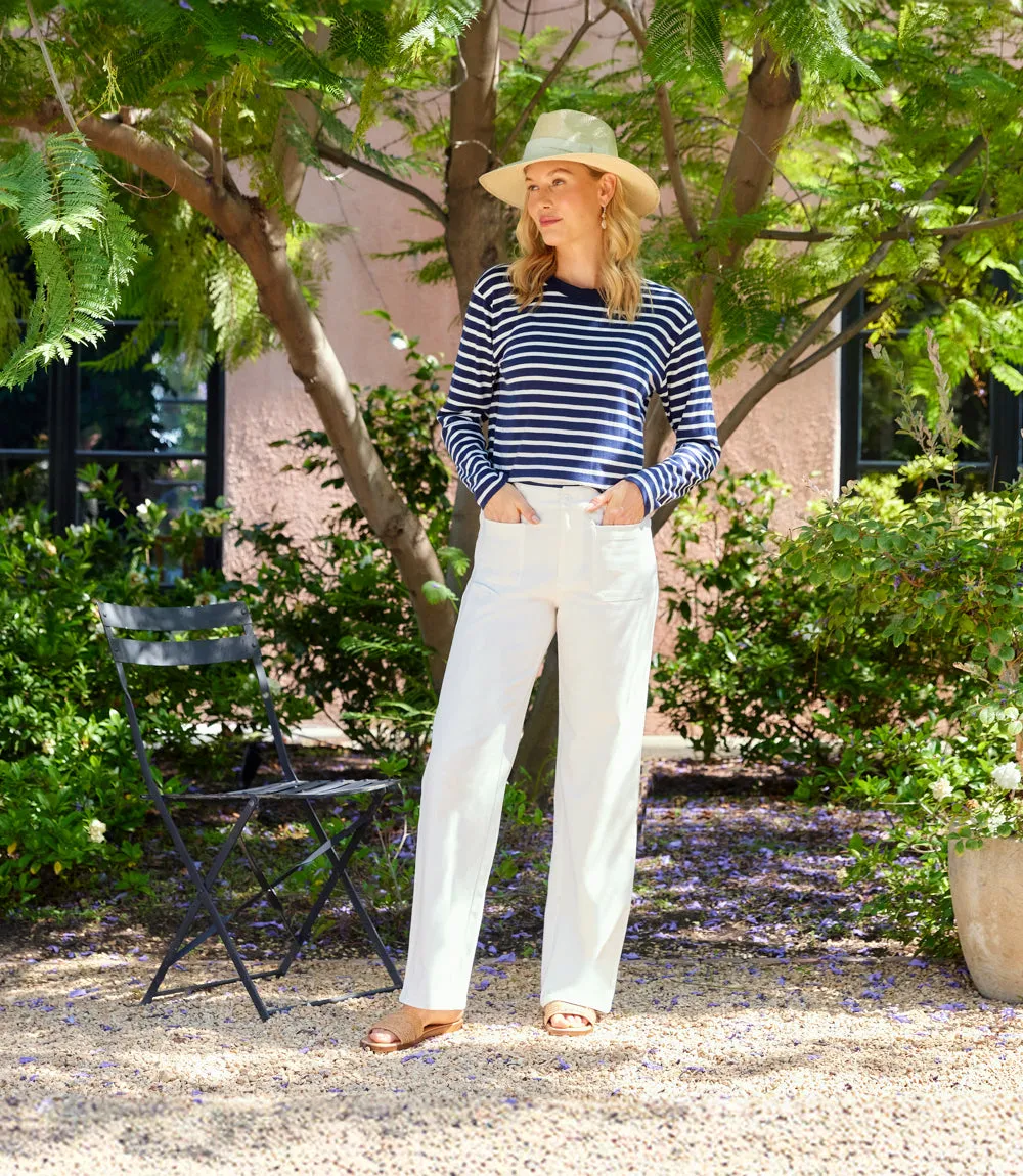 Stripe Long Sleeve Top sold by Karen Kane product image thumbnail 2