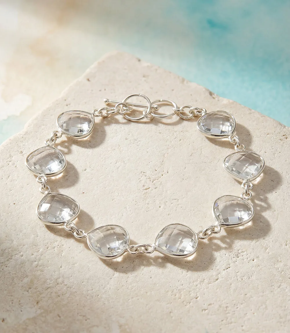 Crystal Quartz Bracelet sold by Karen Kane