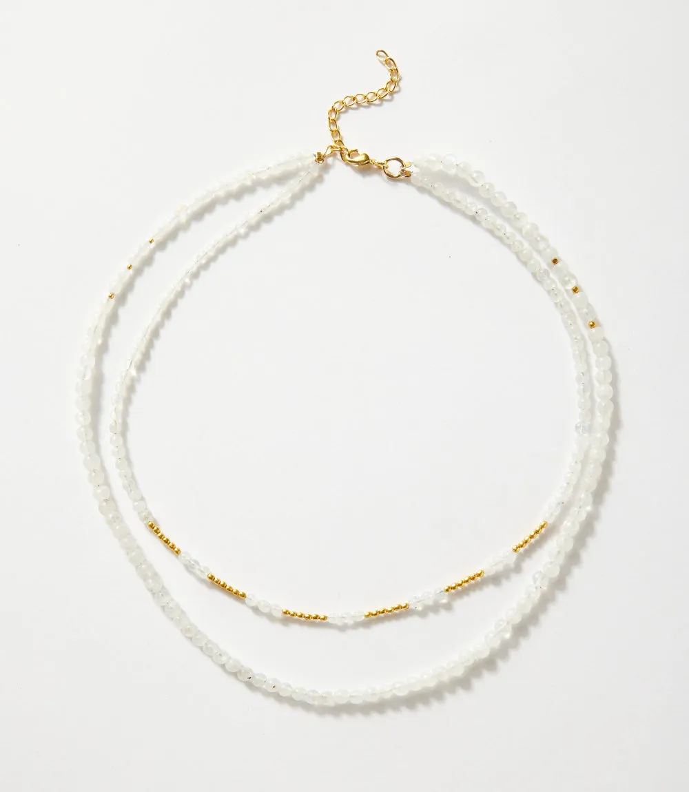 Beaded Moonstone Necklace sold by Karen Kane product image thumbnail 2
