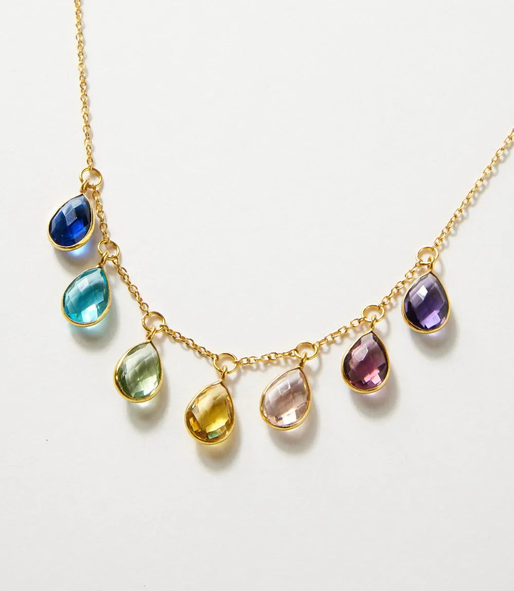 Multi Color Teardrop Necklace sold by Karen Kane product image thumbnail 2