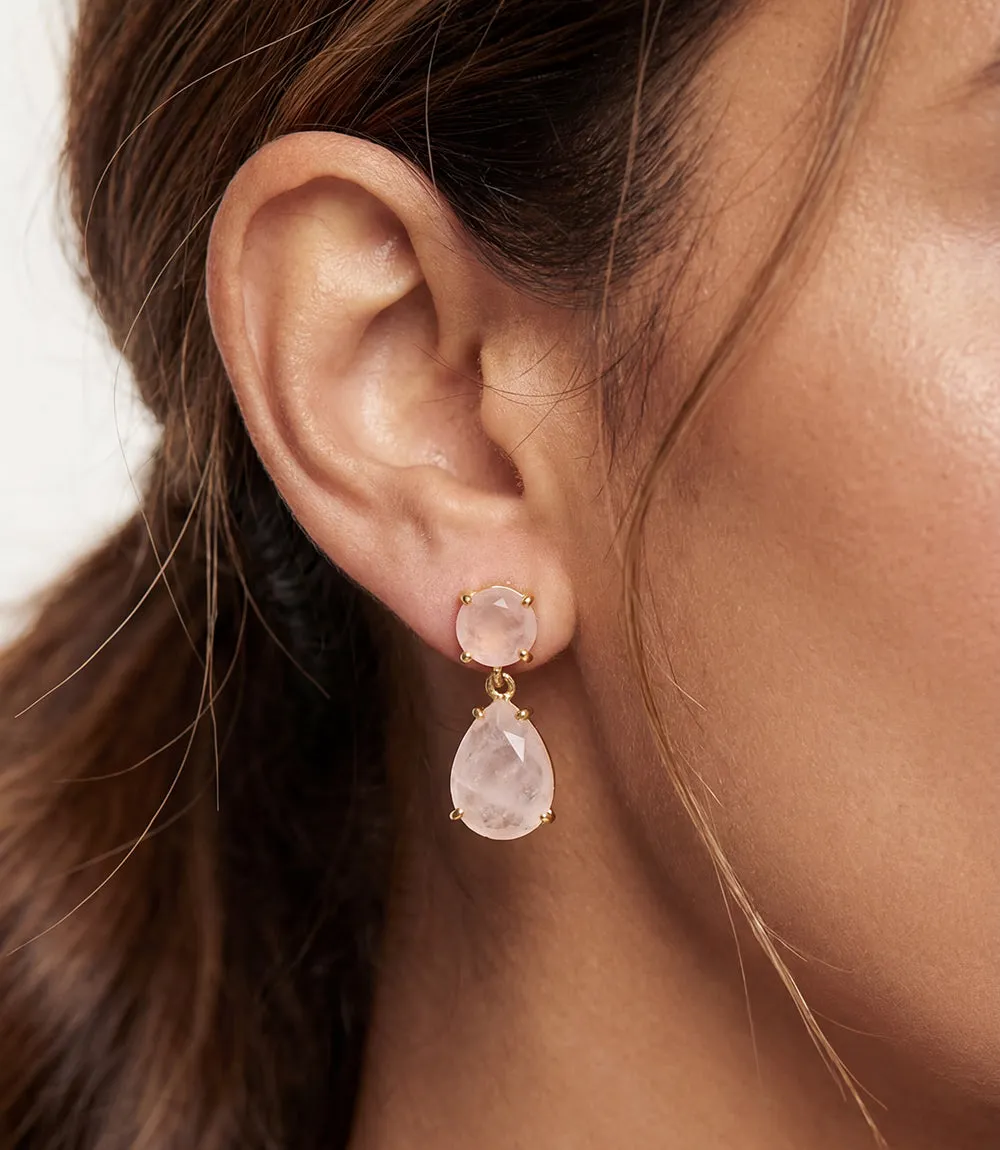 Gemstone Drop Earrings sold by Karen Kane