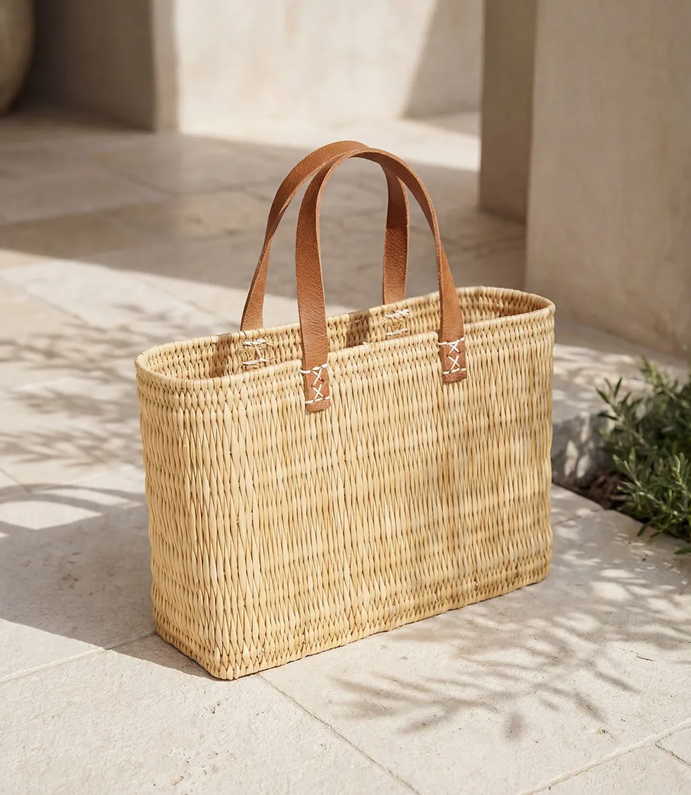 Natural Straw Tote Bag sold by Karen Kane