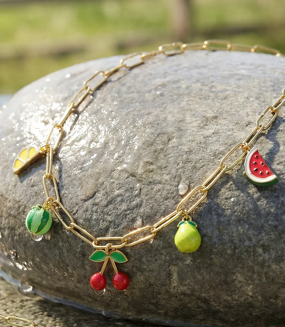 Fruit Charm Necklace sold by Karen Kane product image thumbnail 2