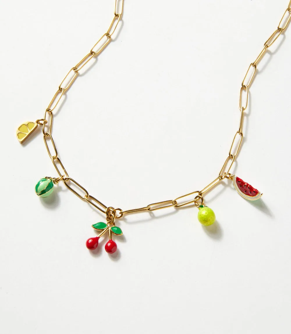 Fruit Charm Necklace sold by Karen Kane product image thumbnail 3
