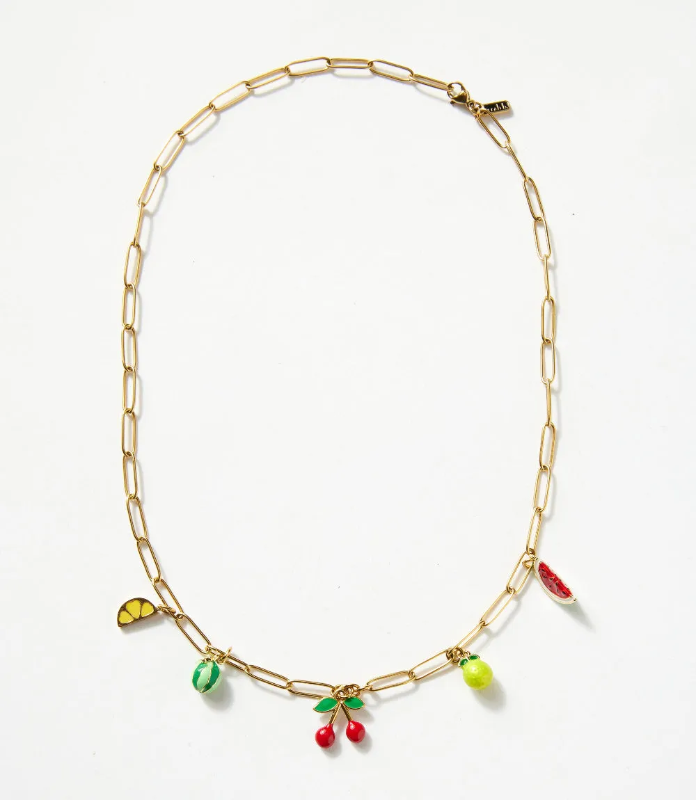 Fruit Charm Necklace sold by Karen Kane product image thumbnail 4