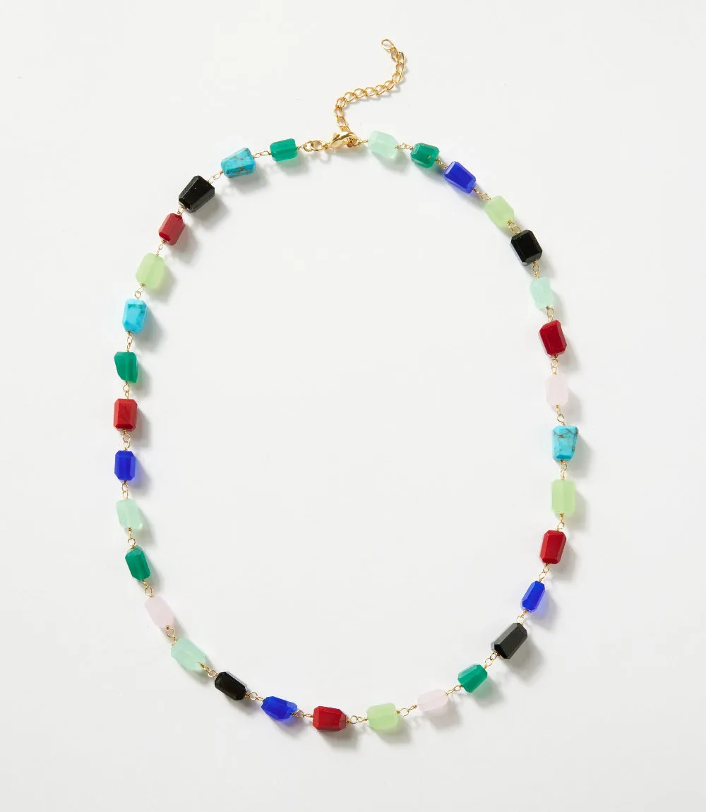 Beaded Gemstone Necklace sold by Karen Kane product image thumbnail 2