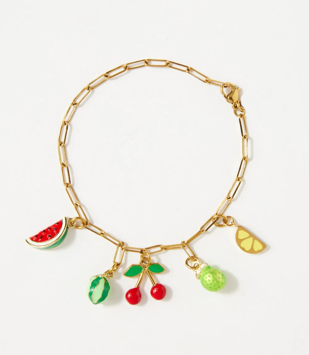 Fruit Charm Bracelet sold by Karen Kane product image thumbnail 4