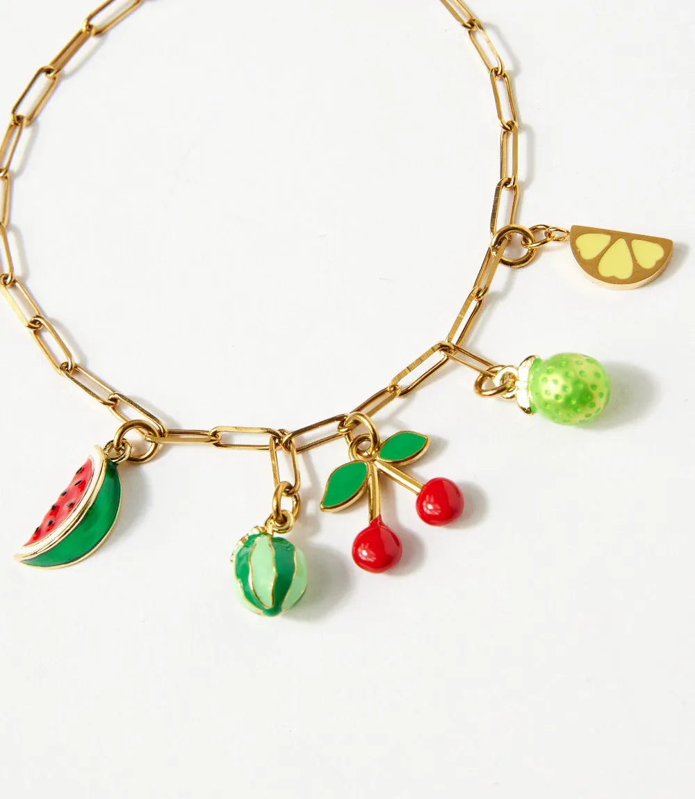 Fruit Charm Bracelet sold by Karen Kane product image thumbnail 5