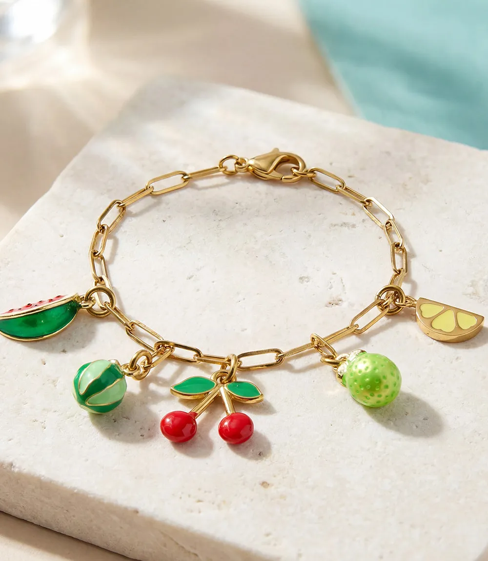 Fruit Charm Bracelet sold by Karen Kane product image thumbnail 2