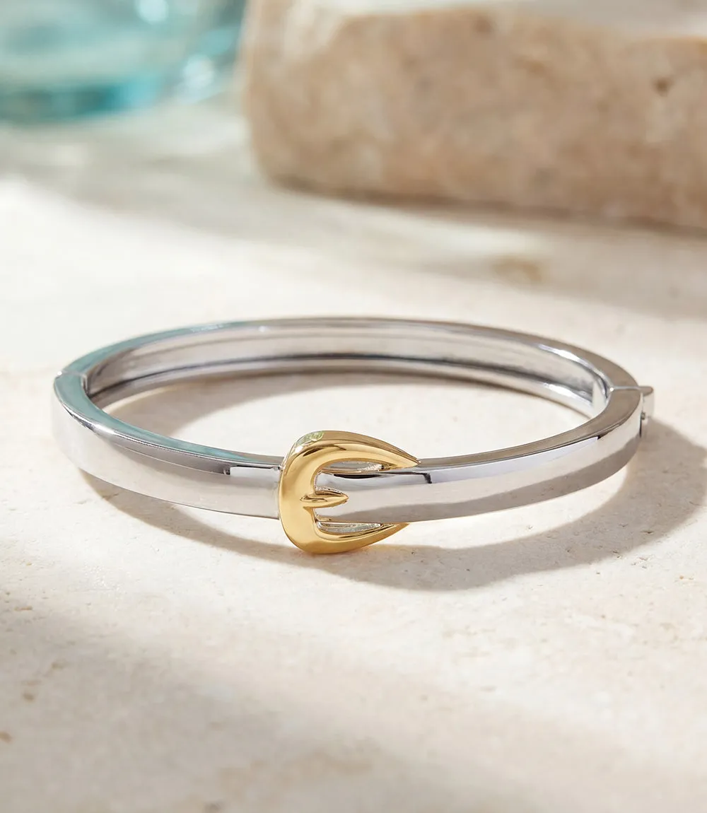 Hipster Belt Buckle Bangle sold by Karen Kane