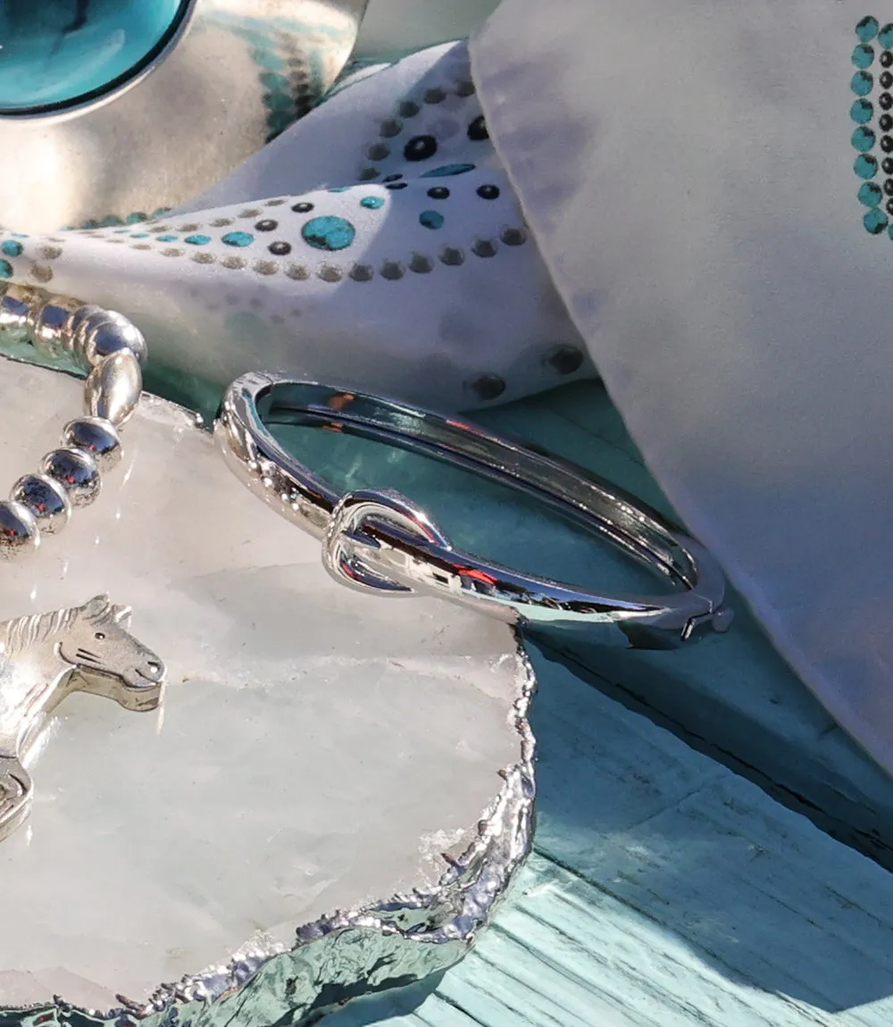 Hipster Belt Buckle Bangle sold by Karen Kane