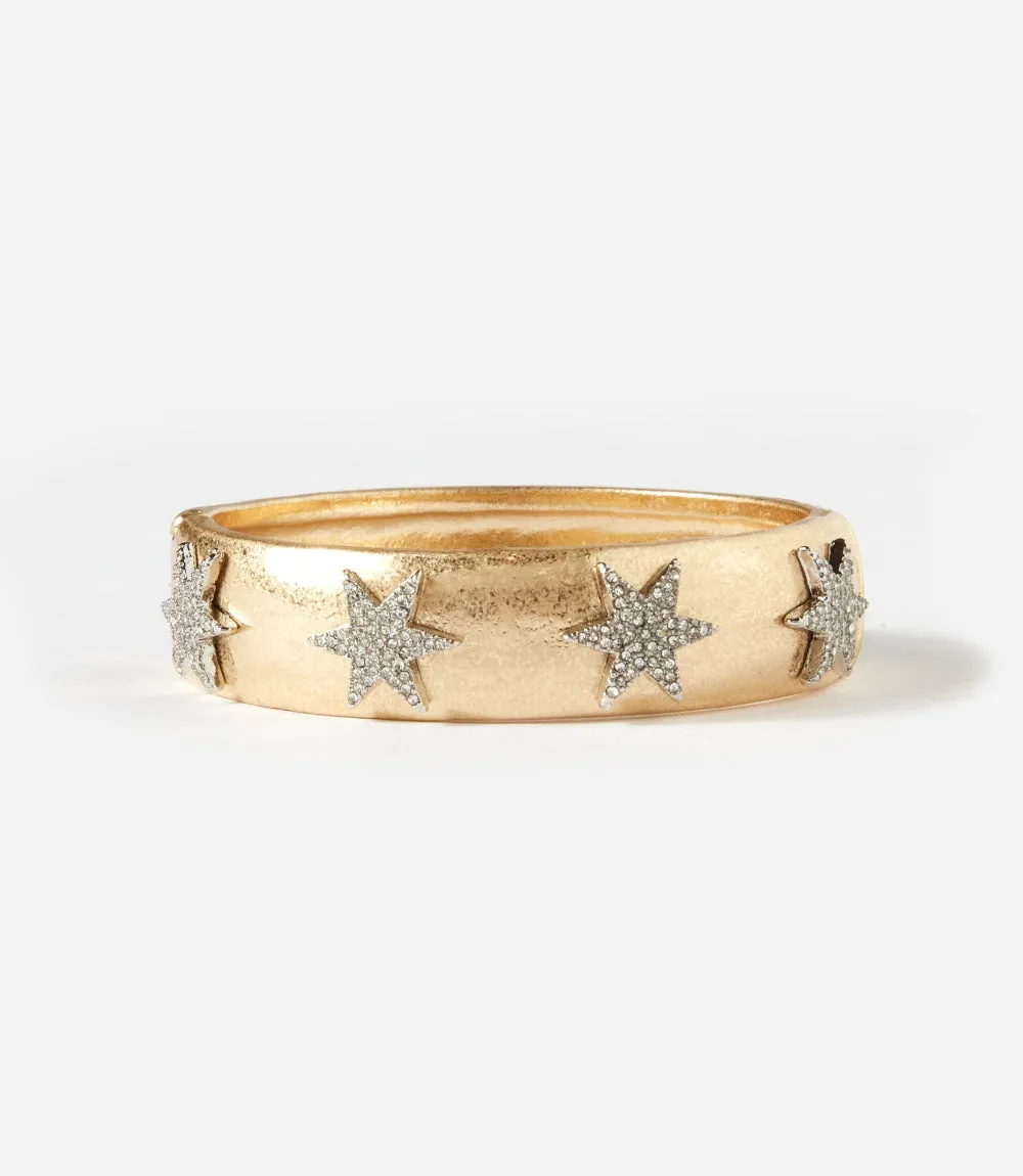 Crystal Starburst Bangle Bracelet sold by Karen Kane product image thumbnail 3