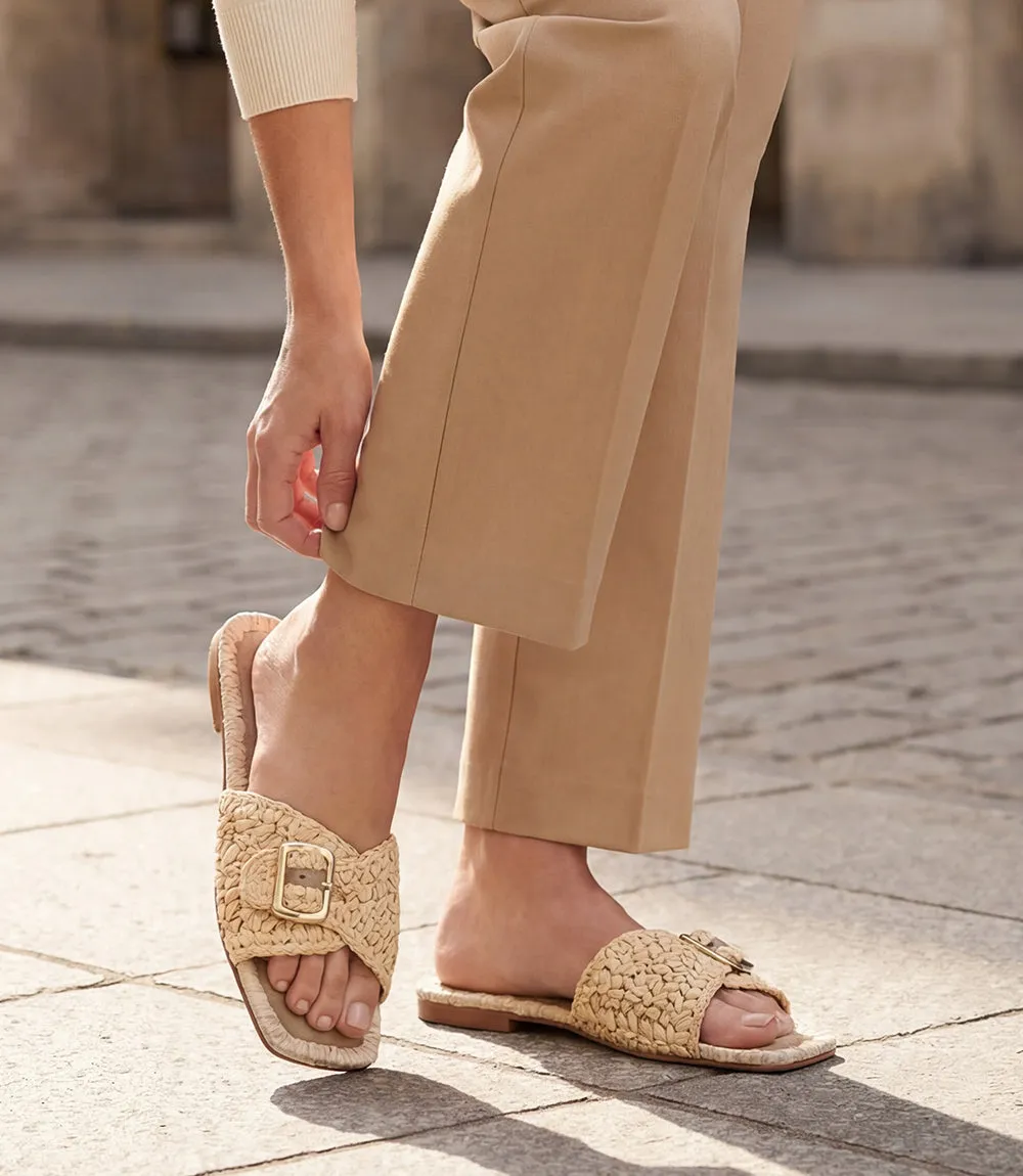 Seychelles Morning Brunch Raffia Buckle Sandals sold by Karen Kane product image thumbnail 3