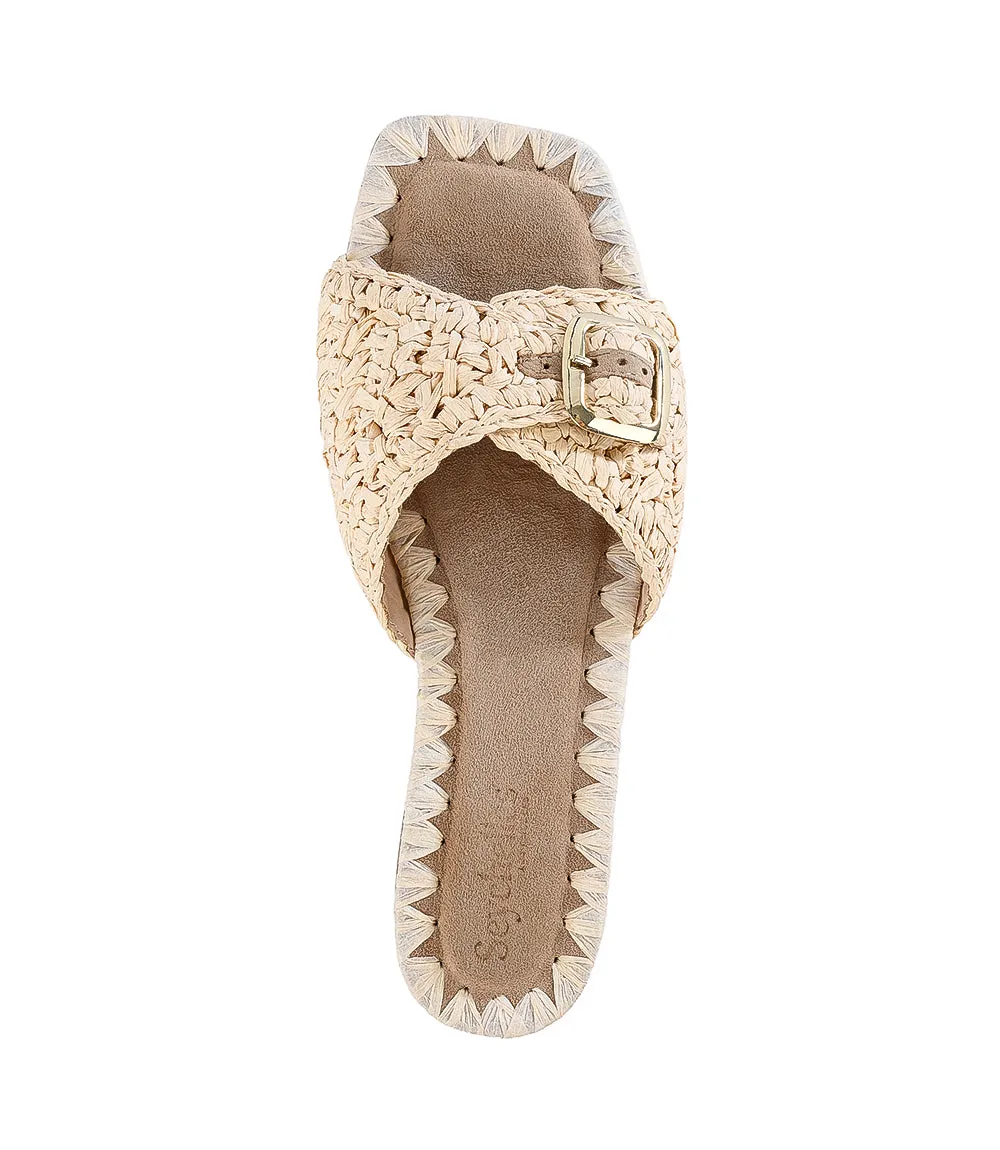 Seychelles Morning Brunch Raffia Buckle Sandals sold by Karen Kane product image thumbnail 4