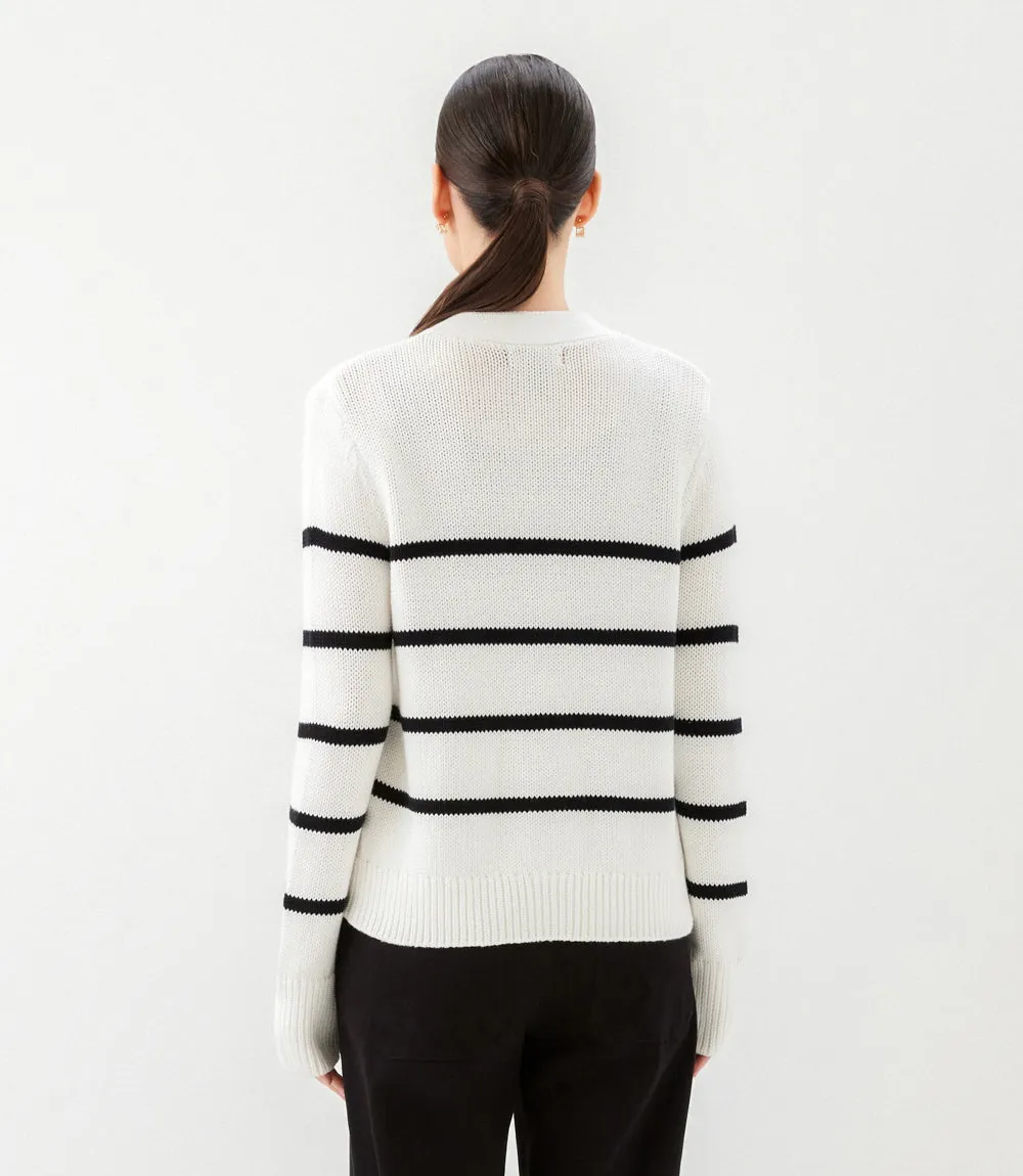Stripe Cardigan Sweater sold by Karen Kane product image thumbnail 4