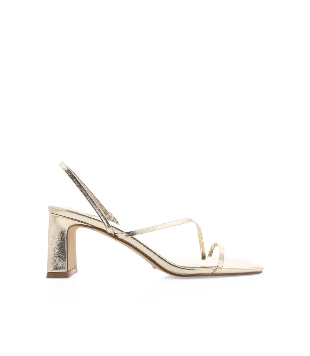 Billini Kasper Metallic Block Heel Sandals sold by Karen Kane product image thumbnail 2