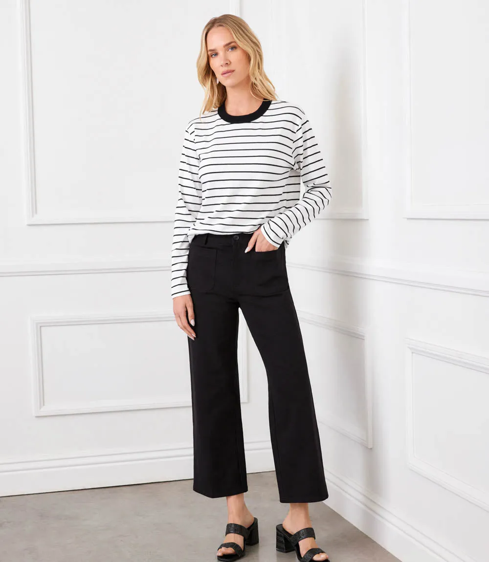 Stripe Long Sleeve Top sold by Karen Kane product image thumbnail 5