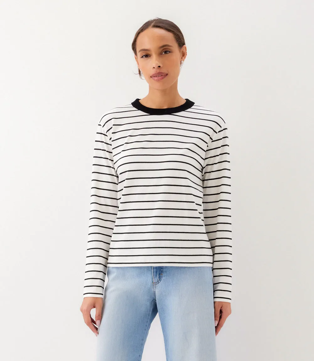 Stripe Long Sleeve Top sold by Karen Kane product image thumbnail 2