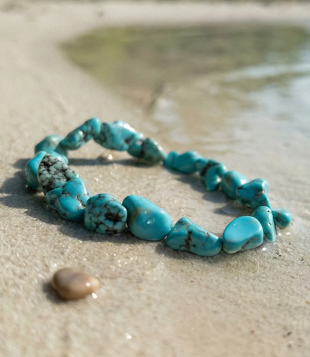 Chunky Turquoise Bracelet sold by Karen Kane