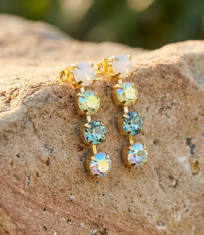 Ombre Gemstone Earrings made by Sorrelli