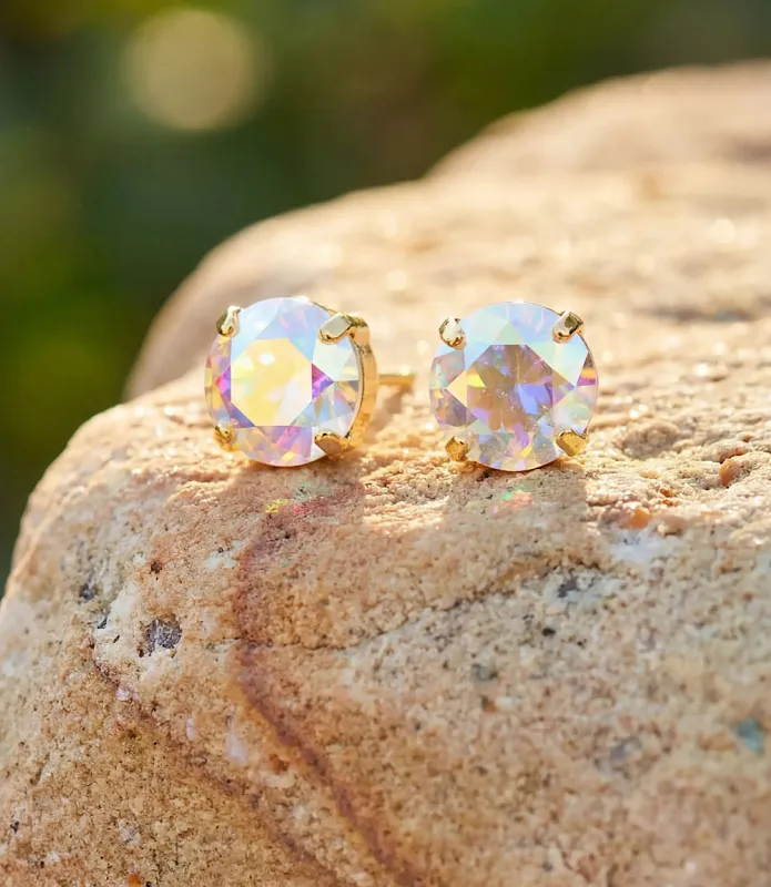 Gemstone Stud Earrings made by Sorrelli