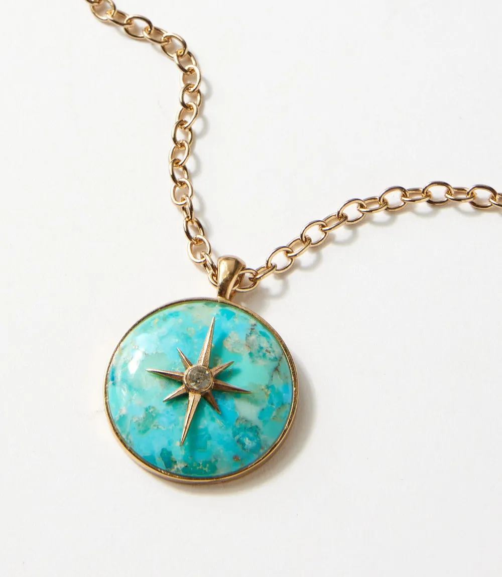 Celestial Turquoise Pendant Necklace sold by Karen Kane product image thumbnail 2