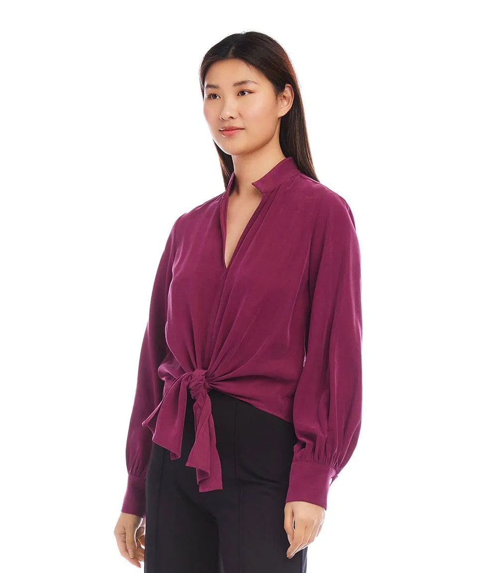 Tie-Front Top sold by Karen Kane product image thumbnail 3