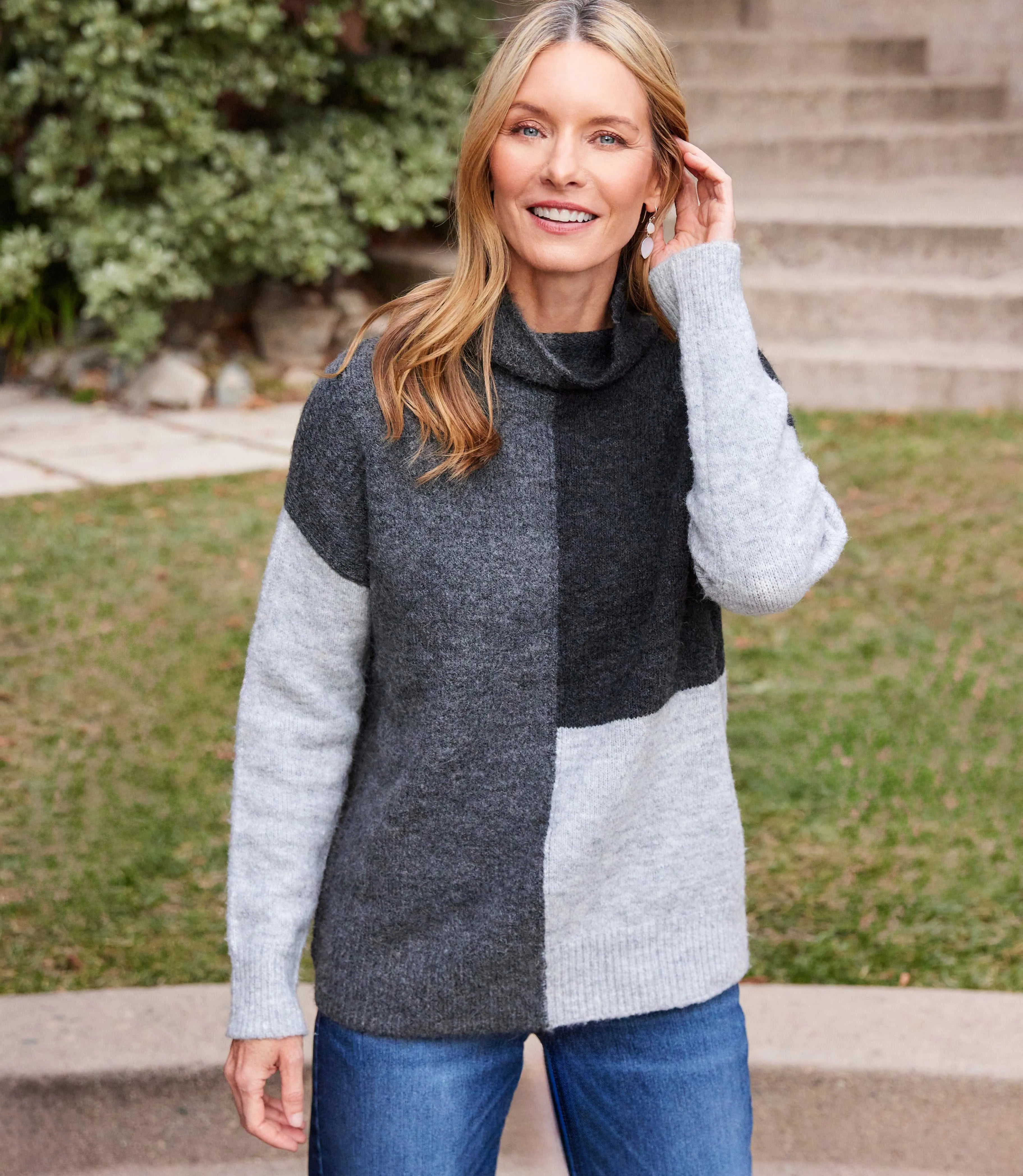 Colorblock Sweater sold by Karen Kane product image thumbnail 5