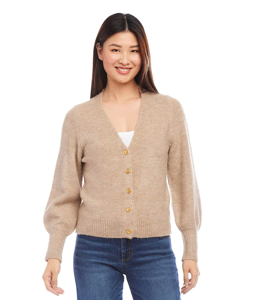 Button Up Cardigan Sweater sold by Karen Kane product image thumbnail 2