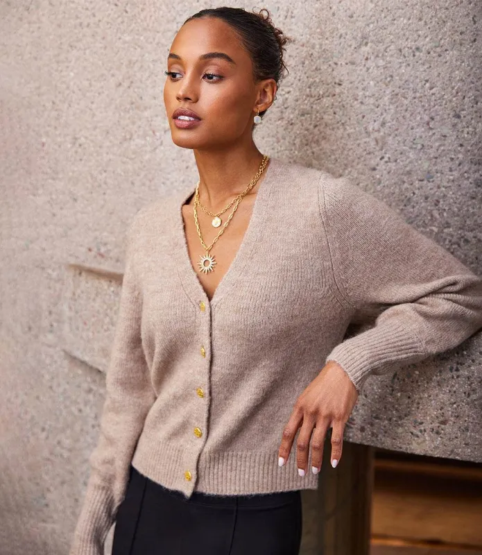Button Up Cardigan Sweater made by Karen Kane