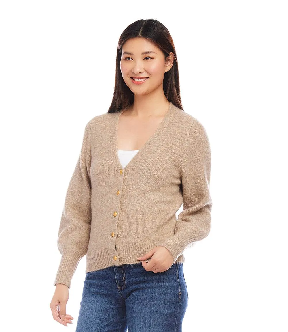 Button Up Cardigan Sweater sold by Karen Kane product image thumbnail 3