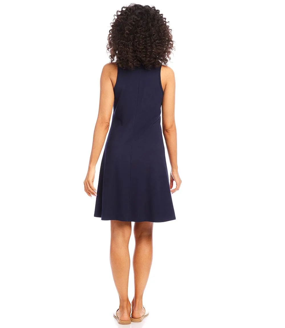 Contrast Placket Dress sold by Karen Kane product image thumbnail 4