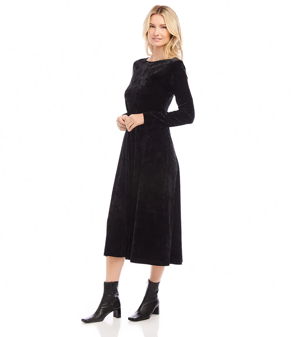 Kate Velvet Midi Dress sold by Karen Kane product image thumbnail 3