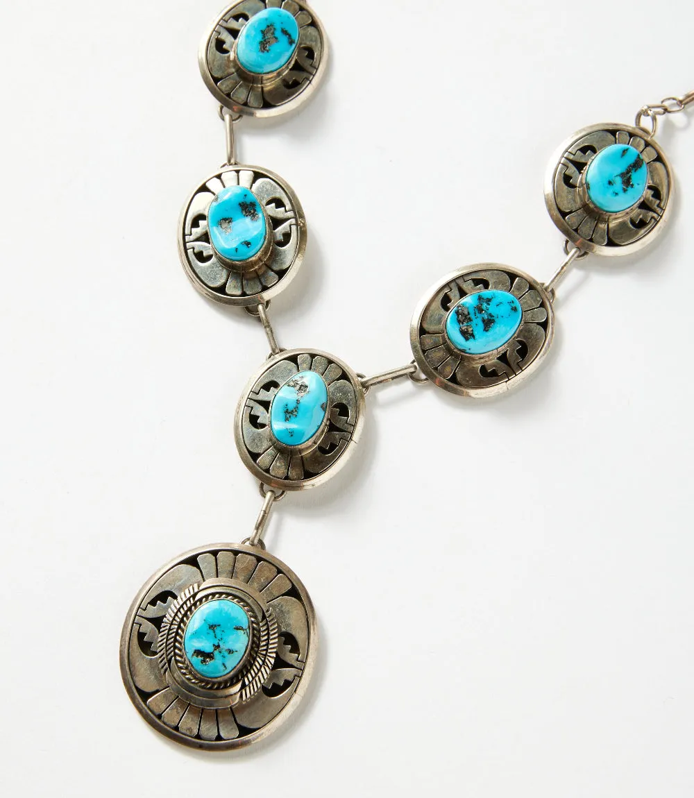 Vintage Embellished Turquoise Stone Necklace sold by Karen Kane product image thumbnail 2