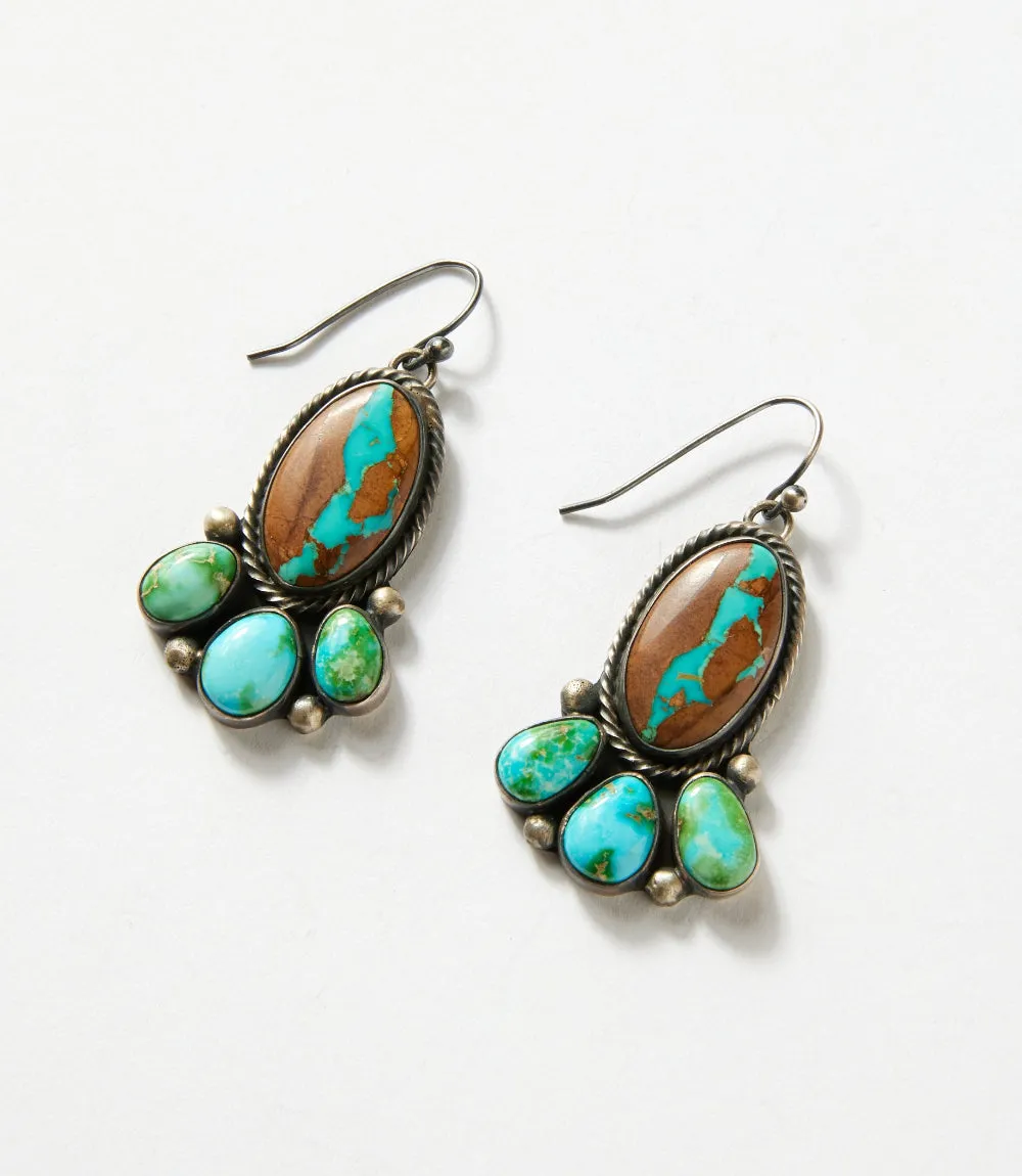 Sonoran Gold Boulder Turquoise Necklace & Earring Set sold by Karen Kane product image thumbnail 2