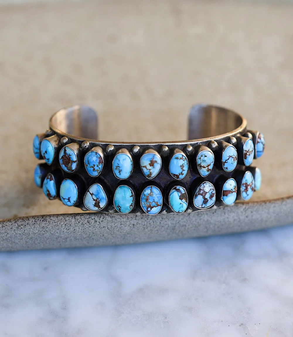 Sterling Silver Golden Hill Turquoise Bracelet sold by Karen Kane product image thumbnail 3