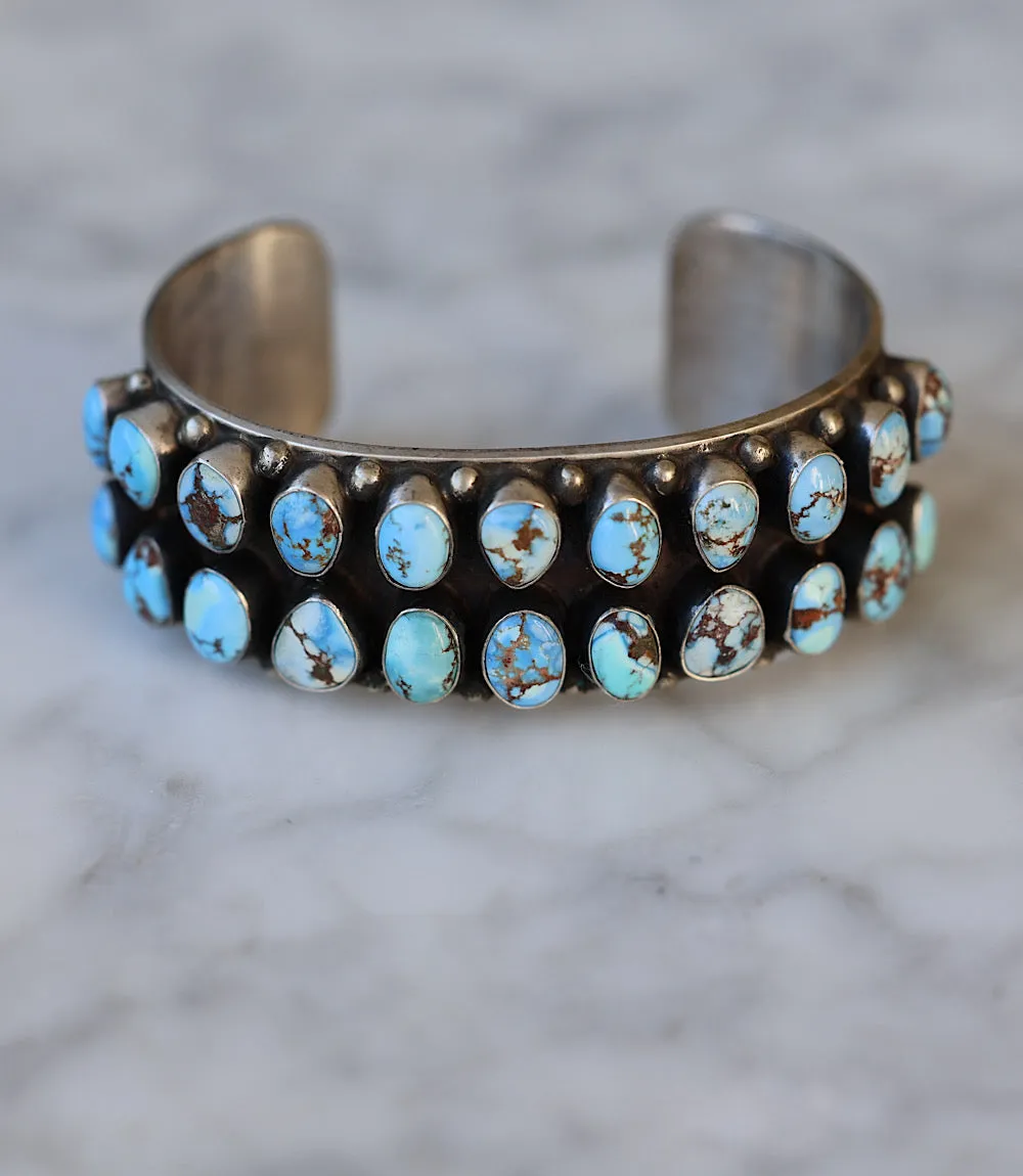 Sterling Silver Golden Hill Turquoise Bracelet sold by Karen Kane product image thumbnail 5