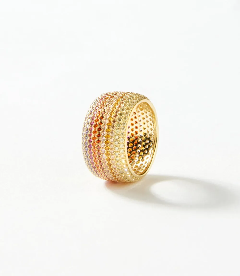 Colorful Crystal Ring sold by Karen Kane product image thumbnail 3