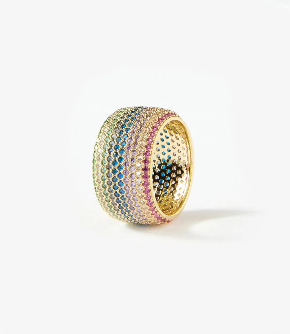 Colorful Crystal Ring sold by Karen Kane product image thumbnail 3