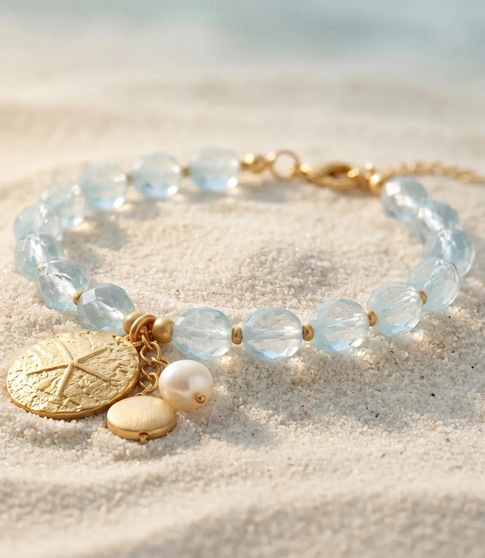 Sand Dollar Charm Bracelet sold by Karen Kane