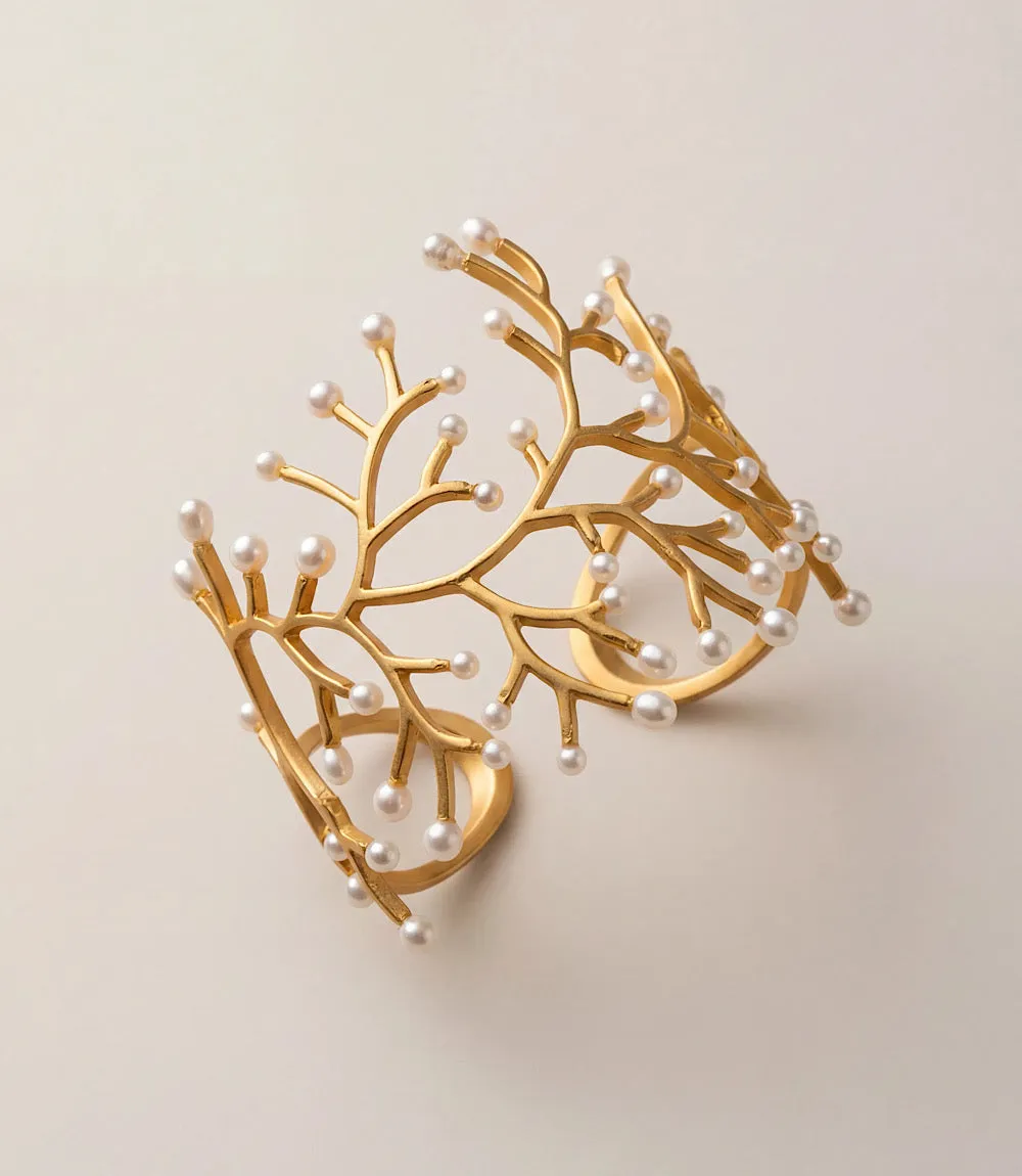 Coral Reef Cuff Bracelet sold by Karen Kane product image thumbnail 5