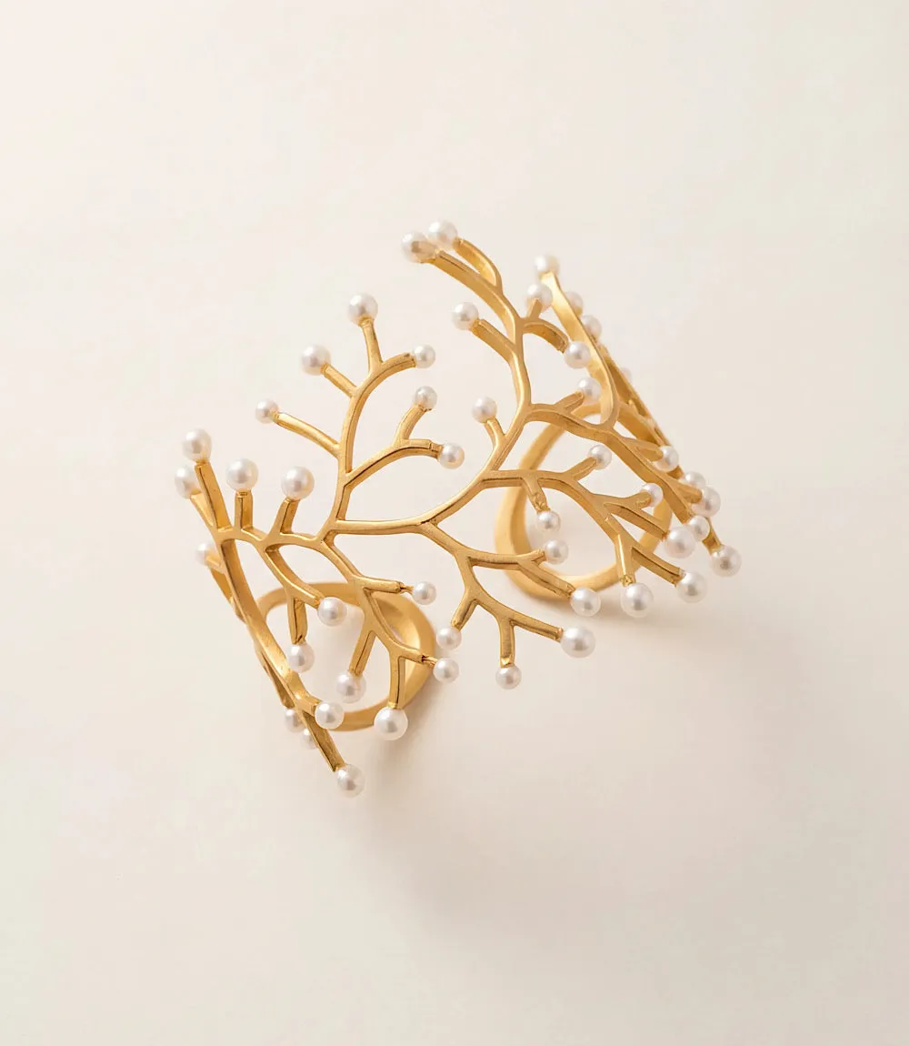 Coral Reef Cuff Bracelet sold by Karen Kane product image thumbnail 4